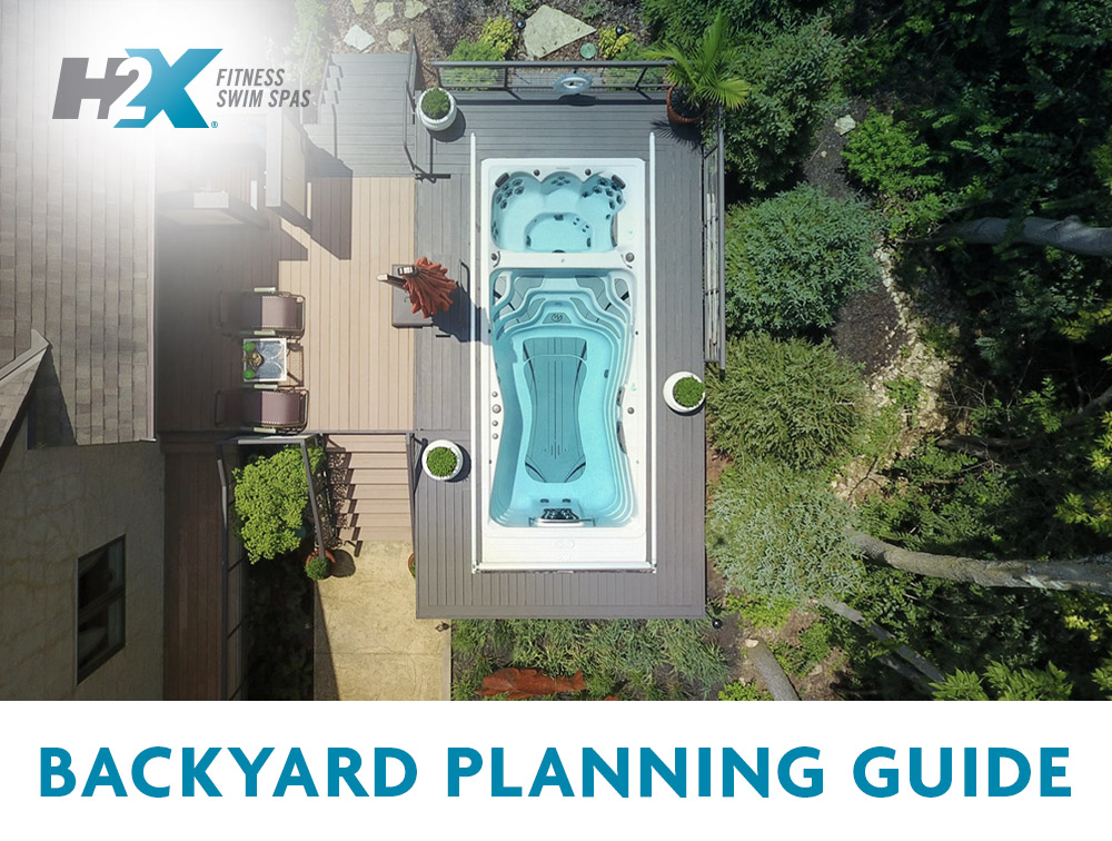Cover of MasterSpas Backyard Planning Guide.
