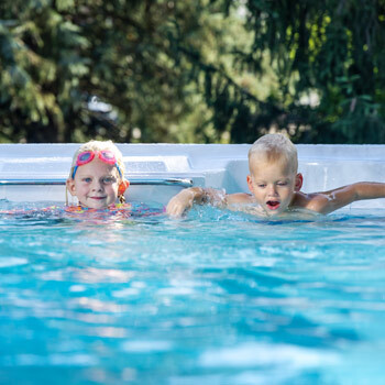 Mast3Pur Water Management System for a MasterSpas Swim Spa.