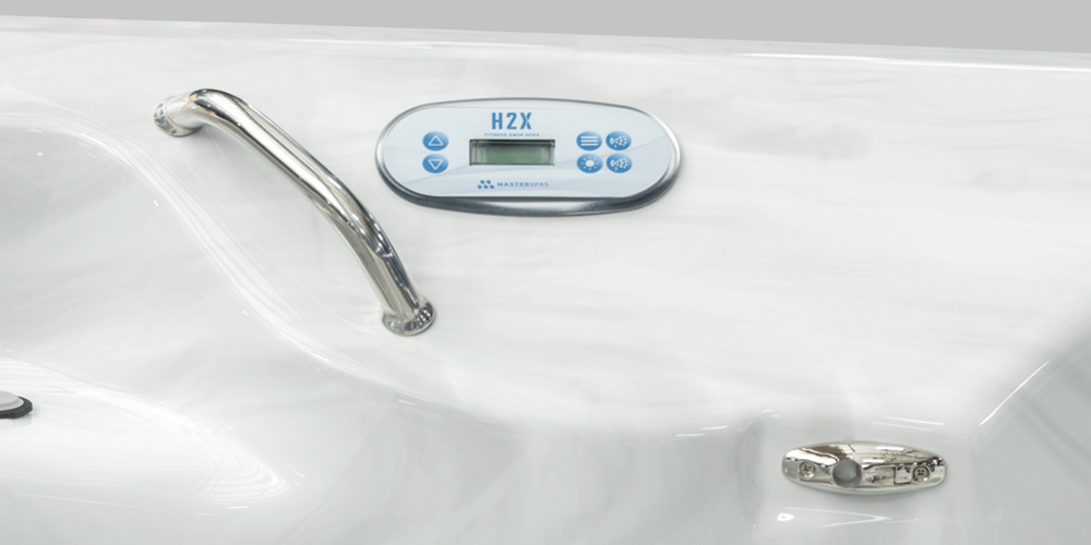 Swim Spa control panel.